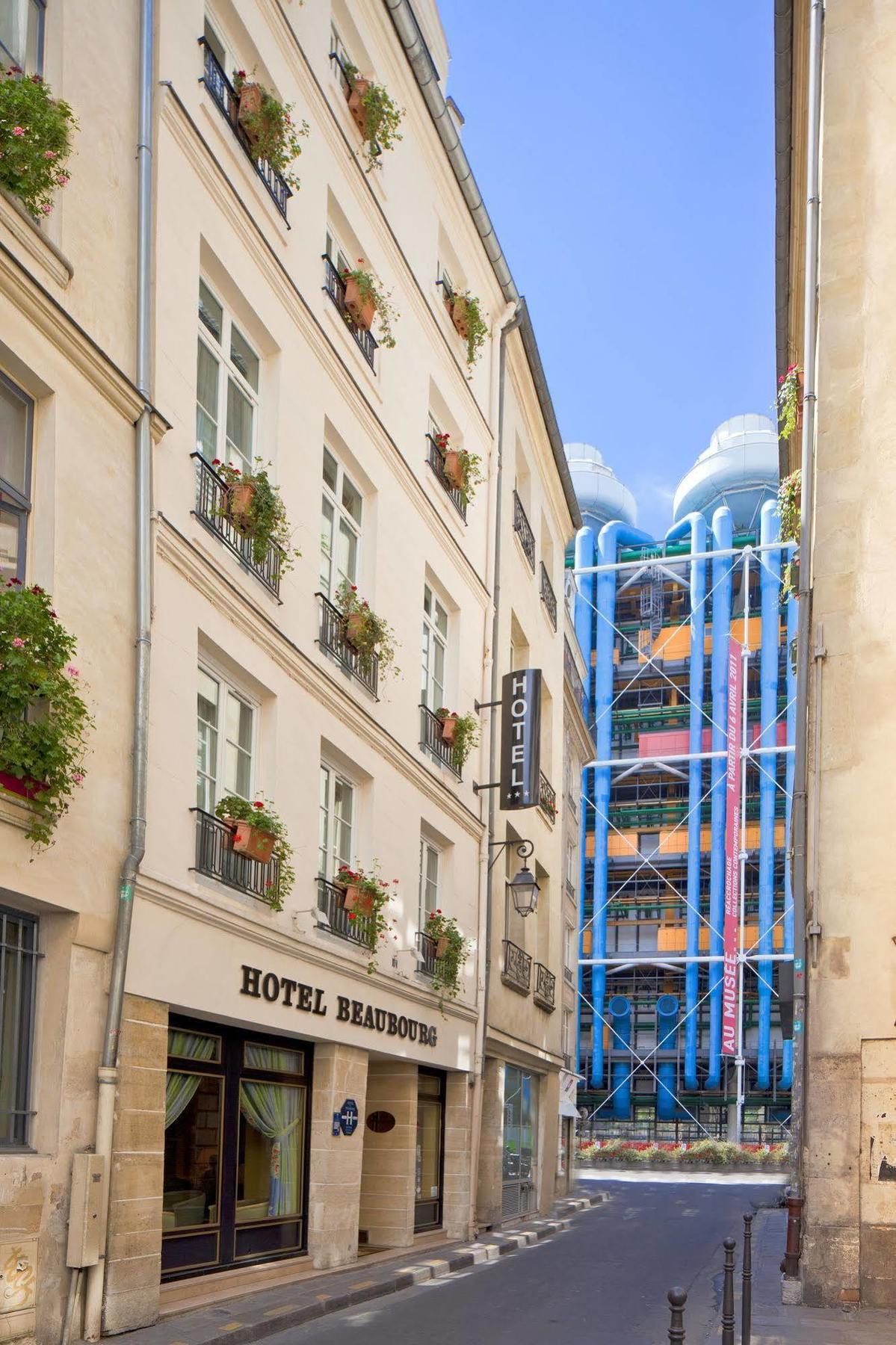Hotel Beaubourg Paris Eksteriør bilde
